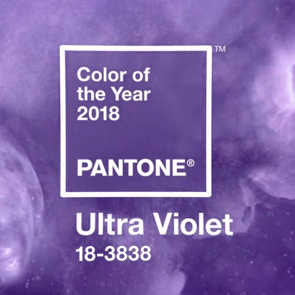 Ultra Violet è il colore Pantone del 2018